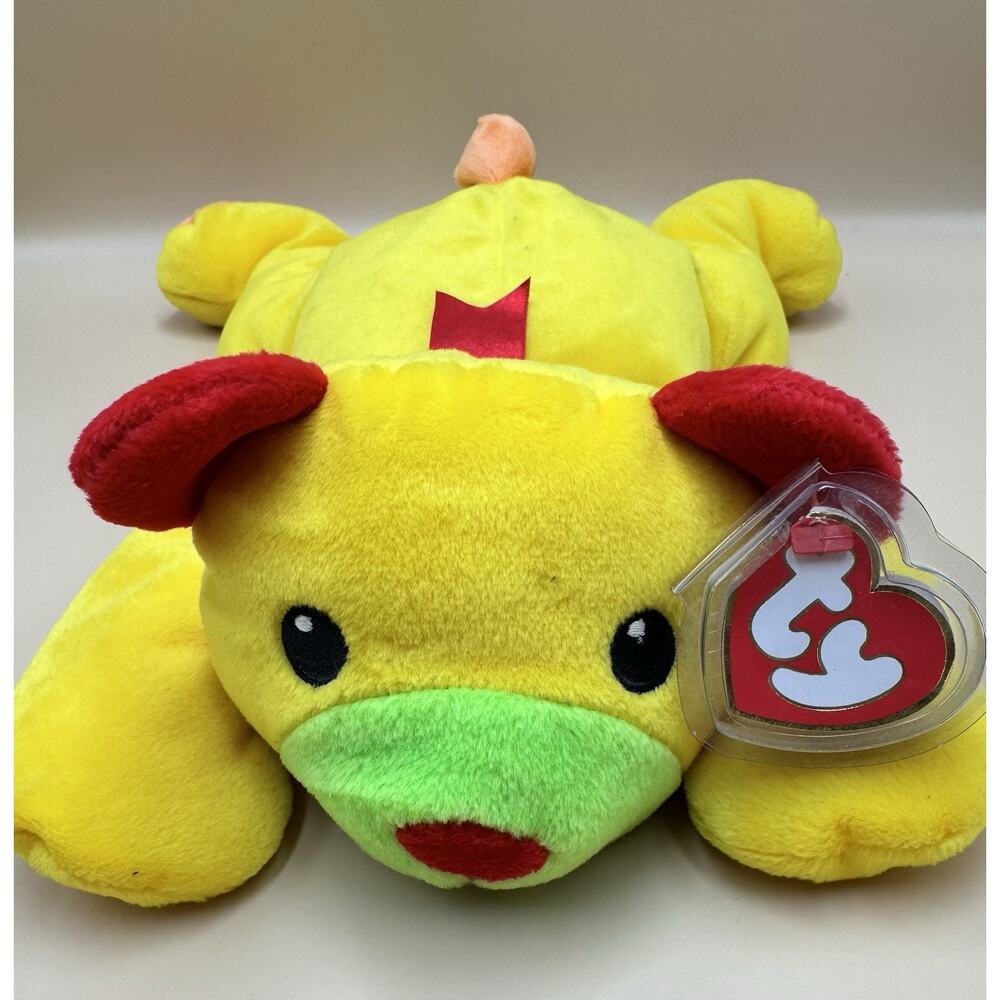 Vintage TY 1999 Pillow Pals “Huggy” With Tag Protector